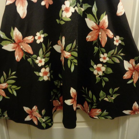 COQUETTE PRETTY GIRL AGNES DORA SLEEVELESS FLORALS MAXI DRESS LG - Picture 5 of 8